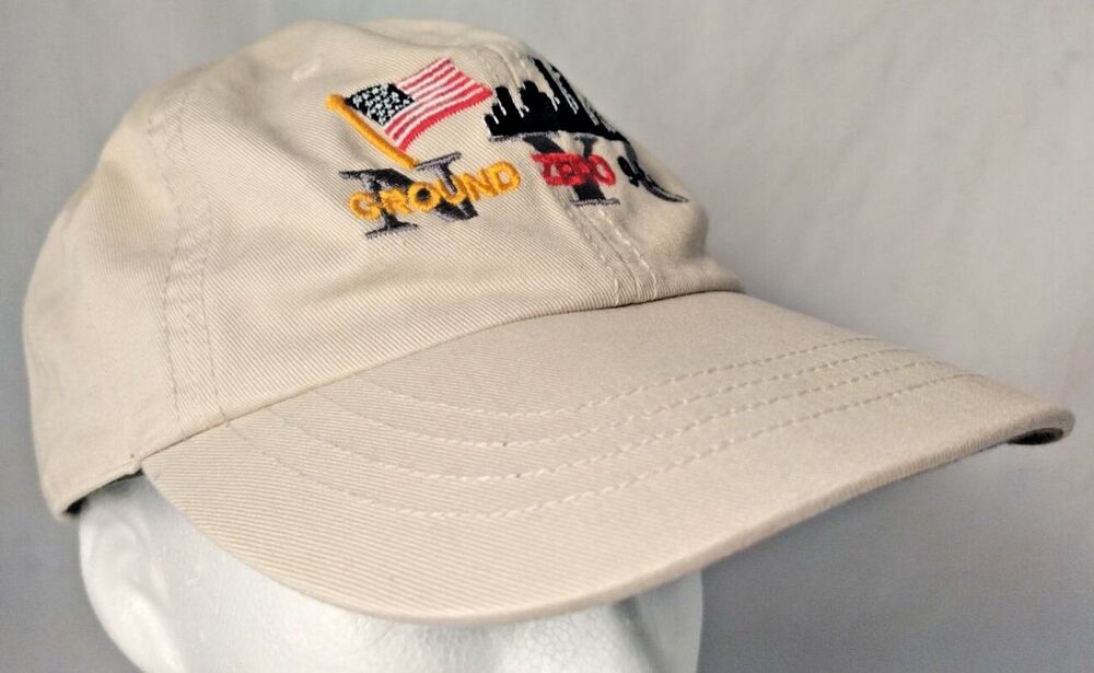 NYC Ground Zero 9-11-01 Adjustable Strapback Hat/Cap-EXCELLENT!